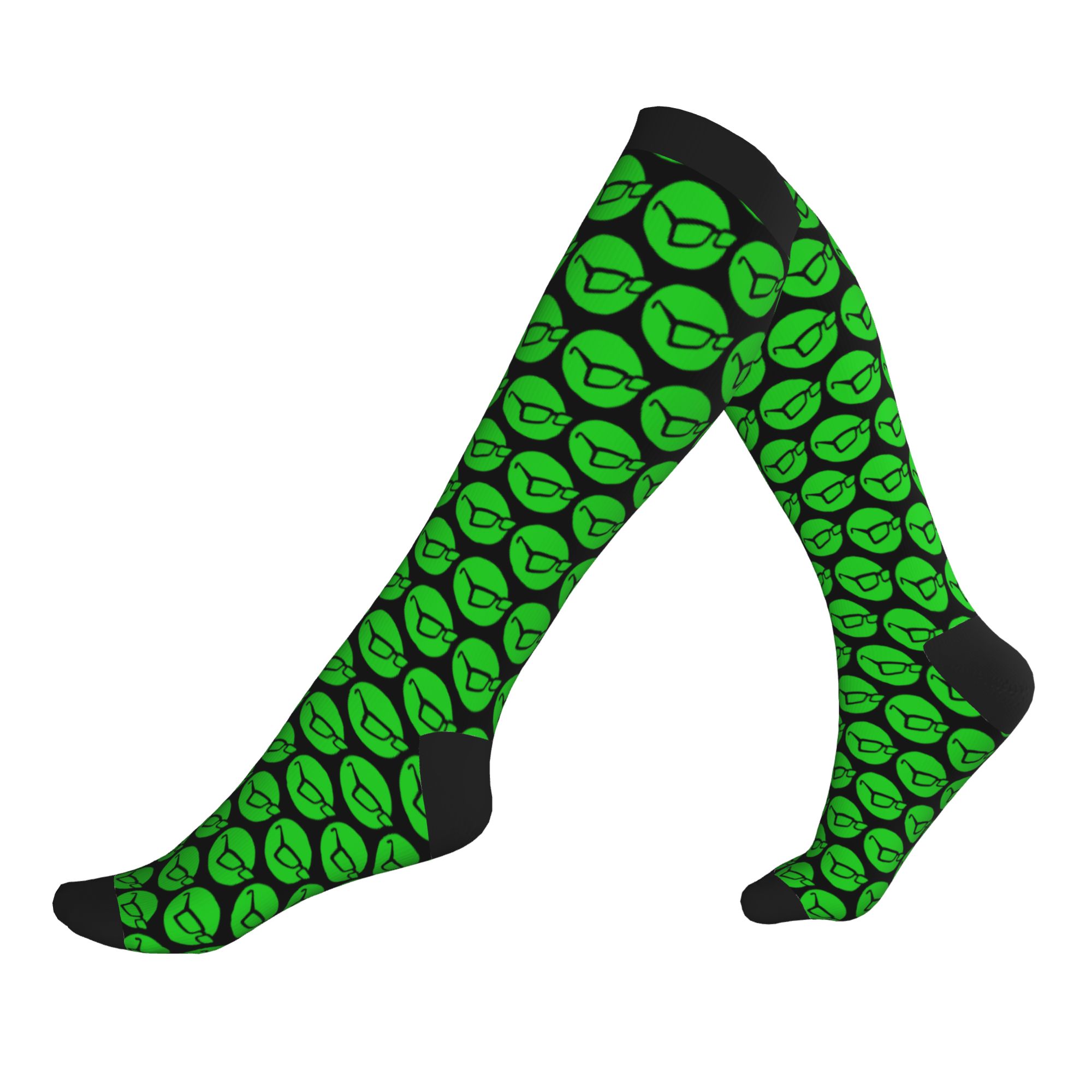 Fishing Socks - 재미있는 인쇄 코르다 낚시 로고 양말