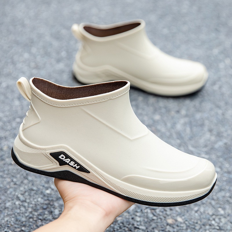 Fishing Boots - 남성용 레인슈즈 방수 작업화 패션 아웃도어