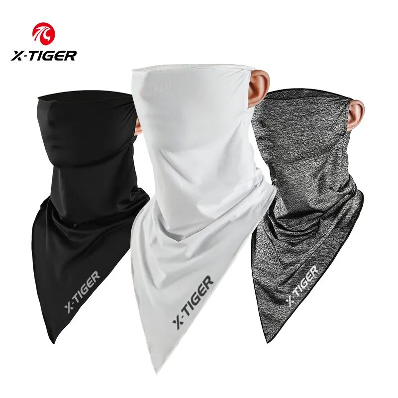 Fishing Mask Sun Protection - X-TIGER 페이스 마스크 아이스 패브릭 스포츠
