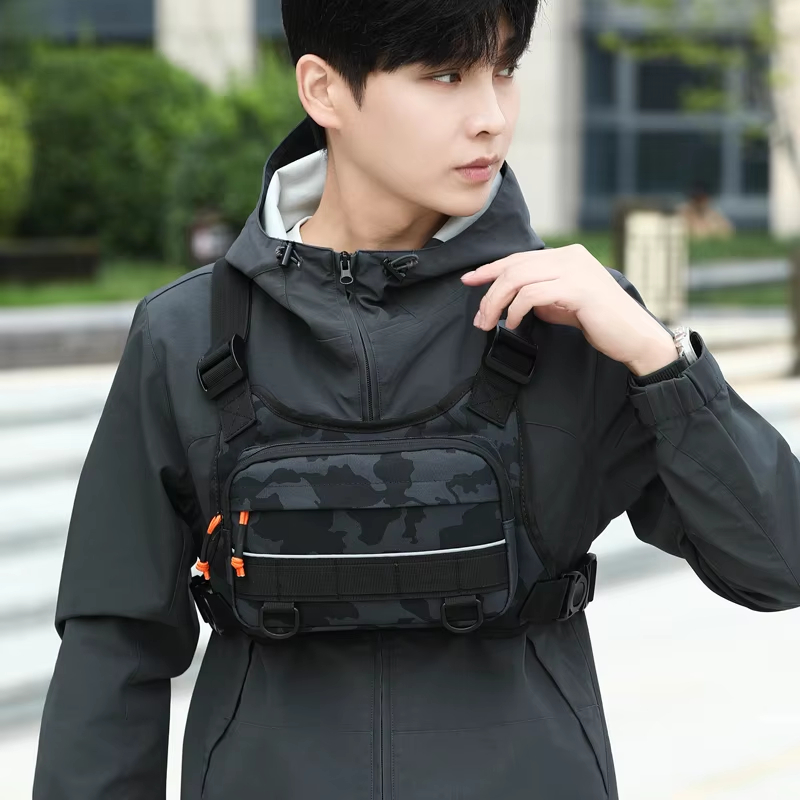 Fishing Backpack - 사이클링 앞가슴 조끼 전술 배낭 캠핑