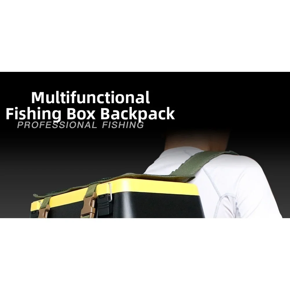 방수 나일론 원단과 36L 용량의 박스 그린 다기능 낚 - Fishing Backpack 리뷰 및 가격