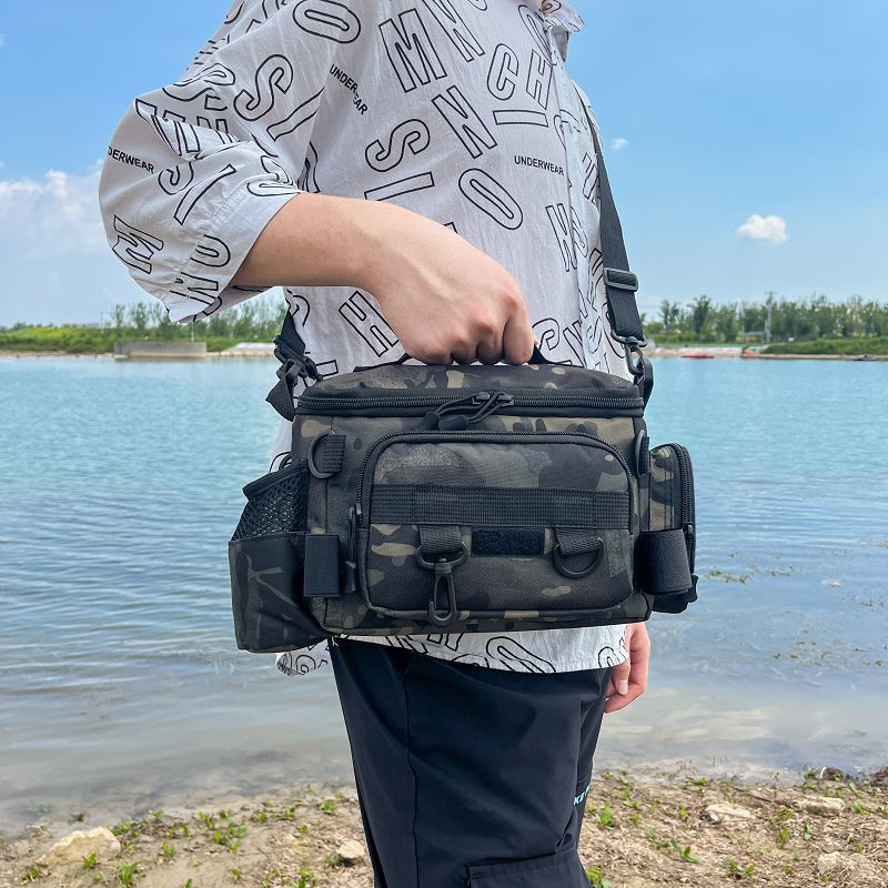 야외 전술 허리 가방 다기능 허리 가슴 크로스백 낚시  - Fishing Backpack 리뷰 및 가격