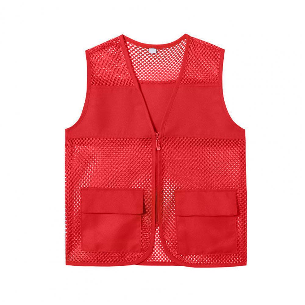 낚시 조끼, 속이 비치는 지퍼 플래킷, 더블 포켓, V - Fishing Vest 리뷰 및 가격