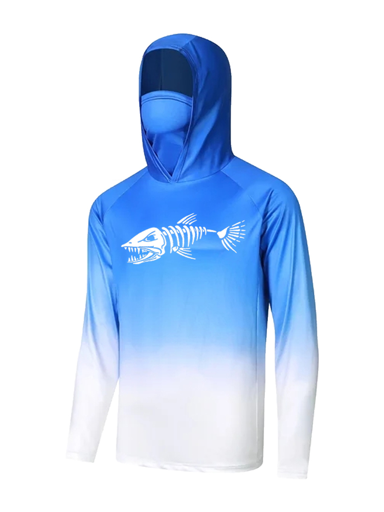 UPF 50+ 후드 낚시복 남성용 얼굴 가리개 후드티  - Fishing Mask Sun Protection 리뷰 및 가격