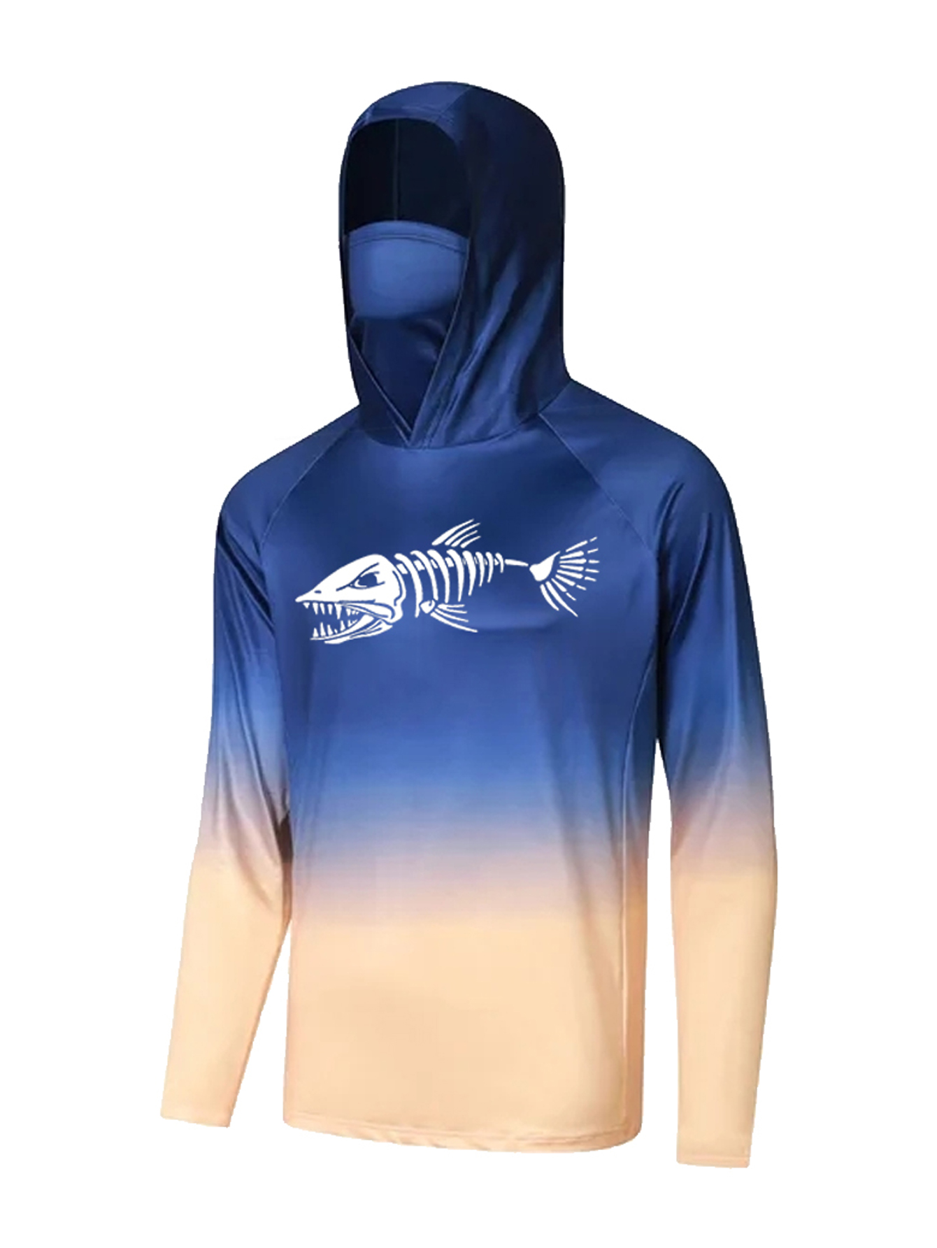 UPF 50+ 후드 낚시복 남성용 얼굴 가리개 후드티  - Fishing Mask Sun Protection 리뷰 및 가격